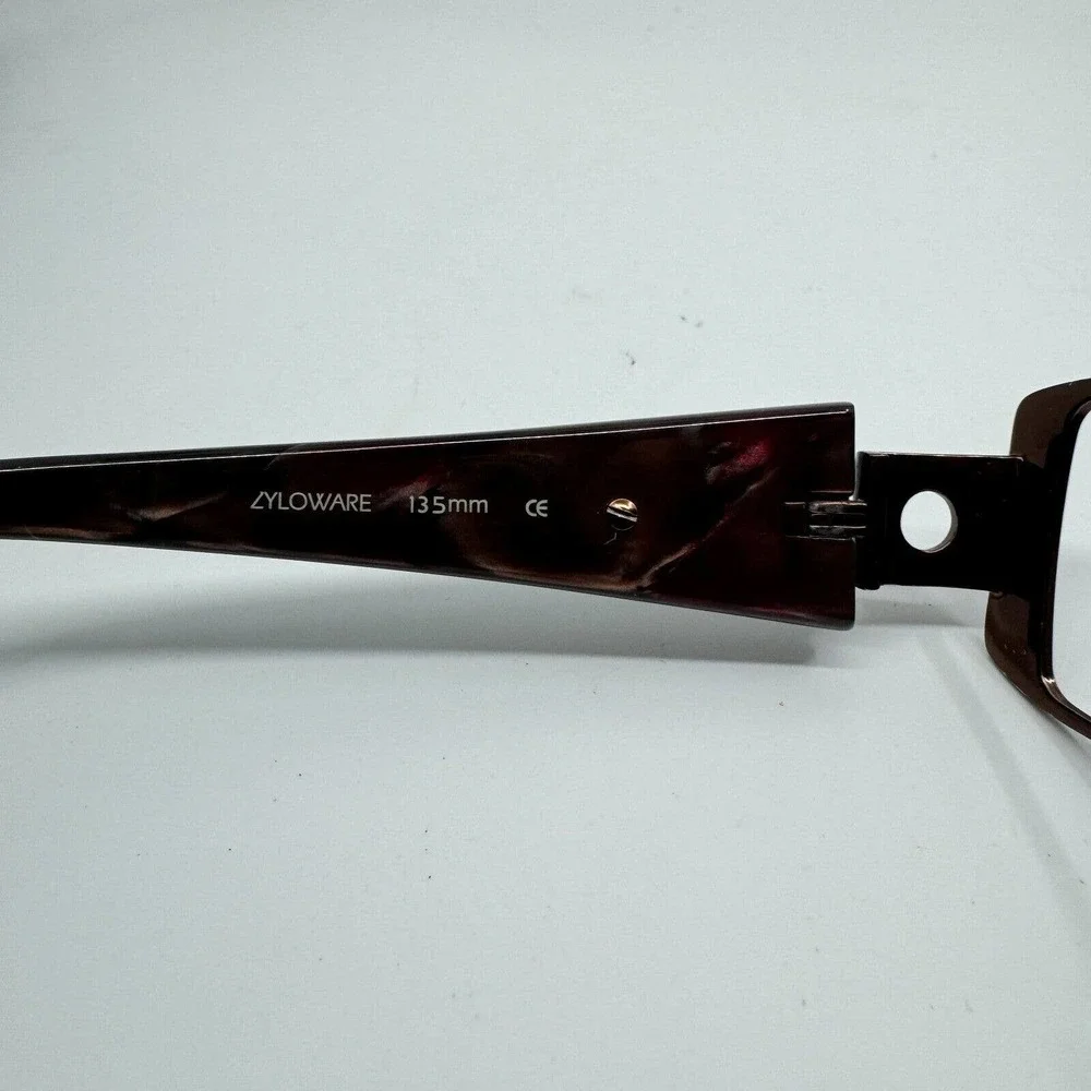 Via Spiga Eyeglasses Frame Lustria 550 52-17-135 Brown Full Rim H9968‎